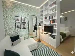 Sala de estar de Estudio en venta en Madrid con Aire acondicionado, Calefacción y Trastero