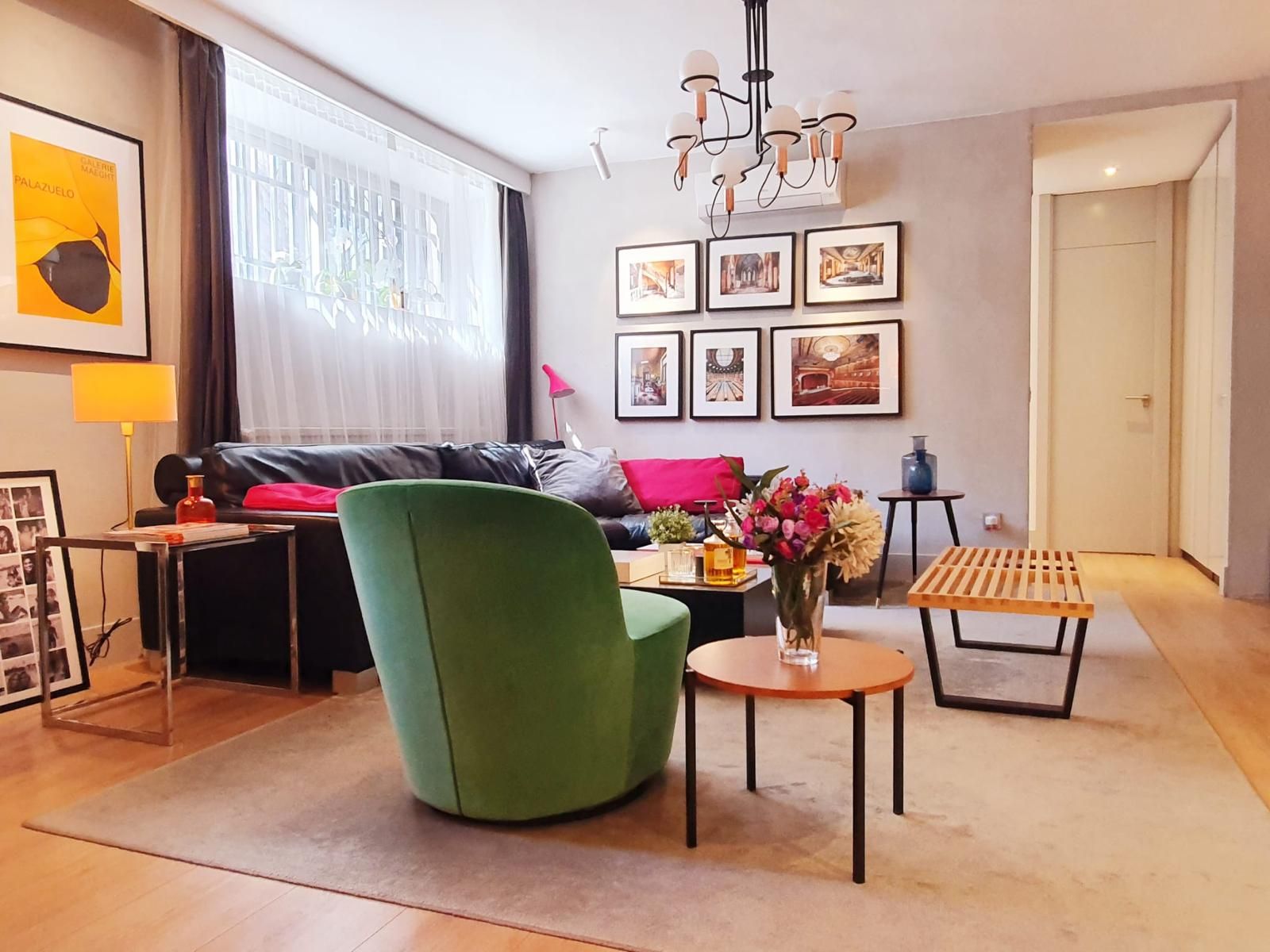 Sala de estar de Loft en venta en  Madrid Capital con Aire acondicionado, Calefacción y Parquet