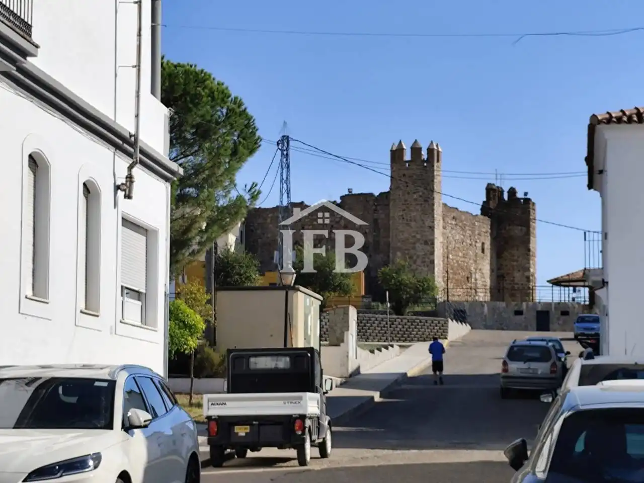 Vista exterior de Casa o xalet en venda en Higuera de Vargas amb Terrassa