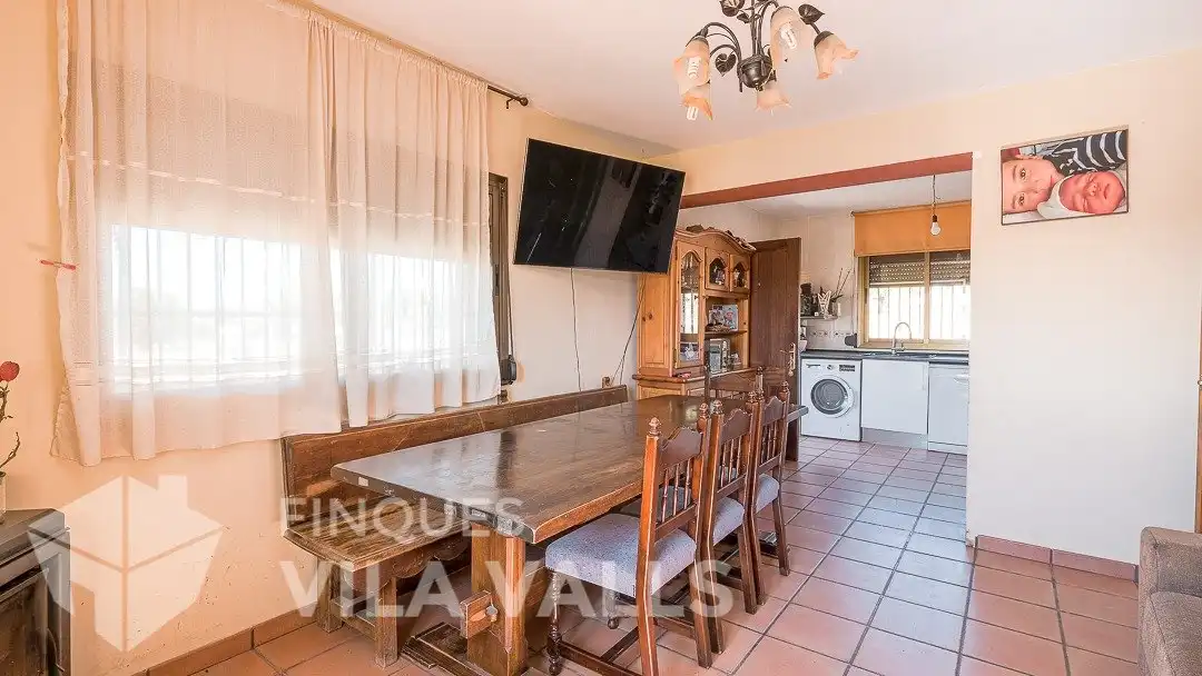 Dining room of Houses for sale in Sentmenat  with Heating, Private garden and Storage room