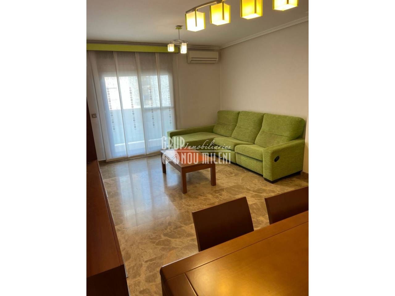 Living room of Flat to rent in Catarroja  with Storage room, Furnished and Balcony