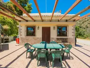 Terrace of Country homes for rent in Almuñécar  with Air Conditioner, Private garden and Terrace