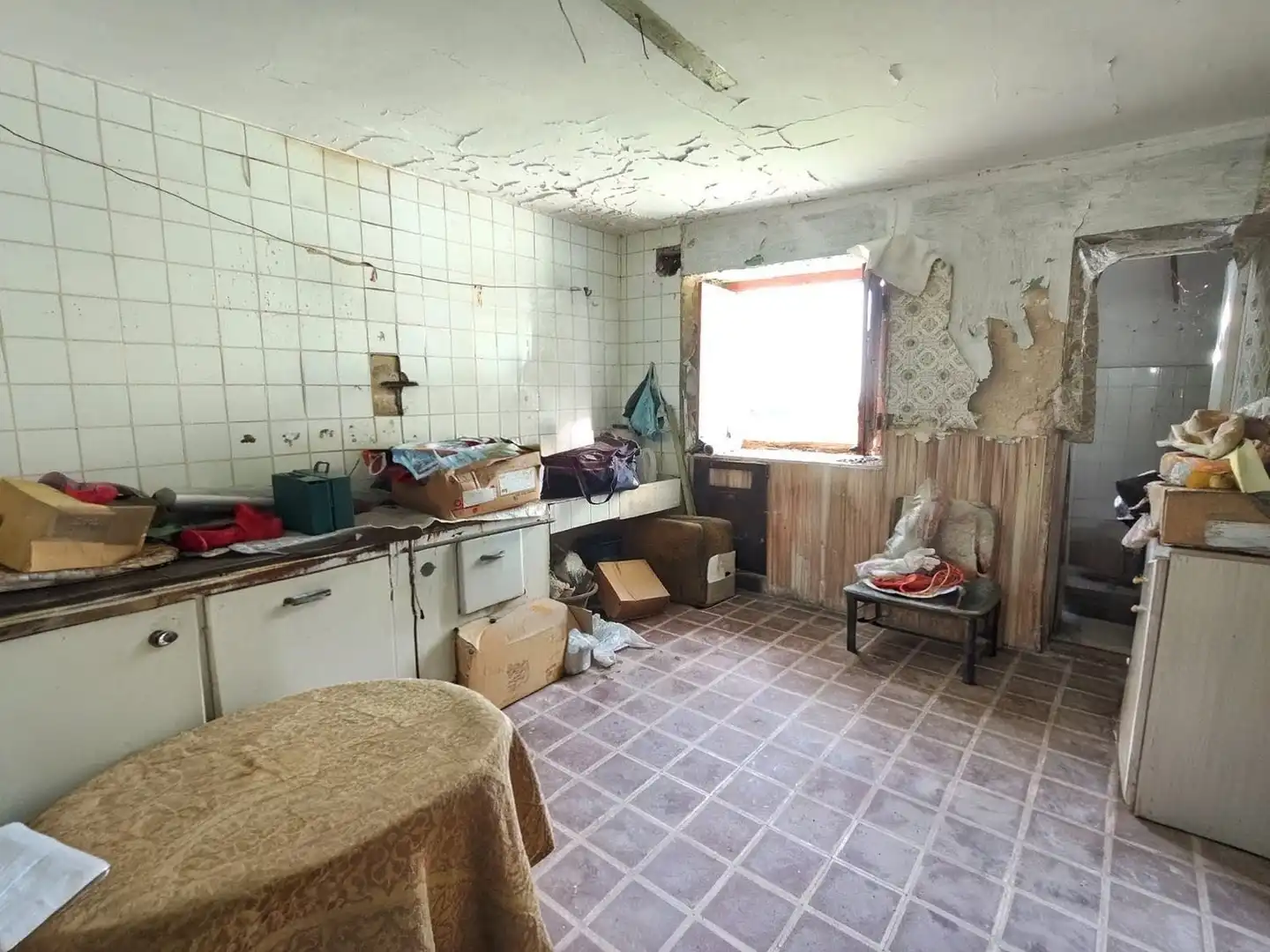 Cocina de Casa o chalet en venta en Castrillón con Trastero y Piscina