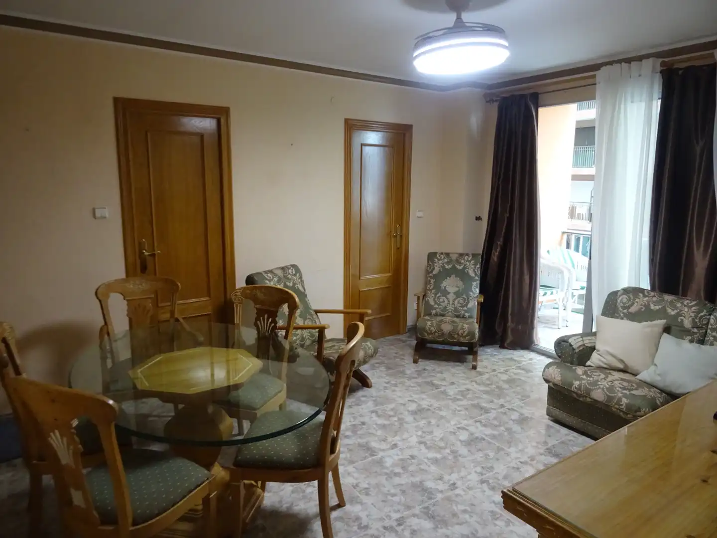 Sala de estar de Apartamento en venta en Cullera con Aire acondicionado, Horno y Lavadora