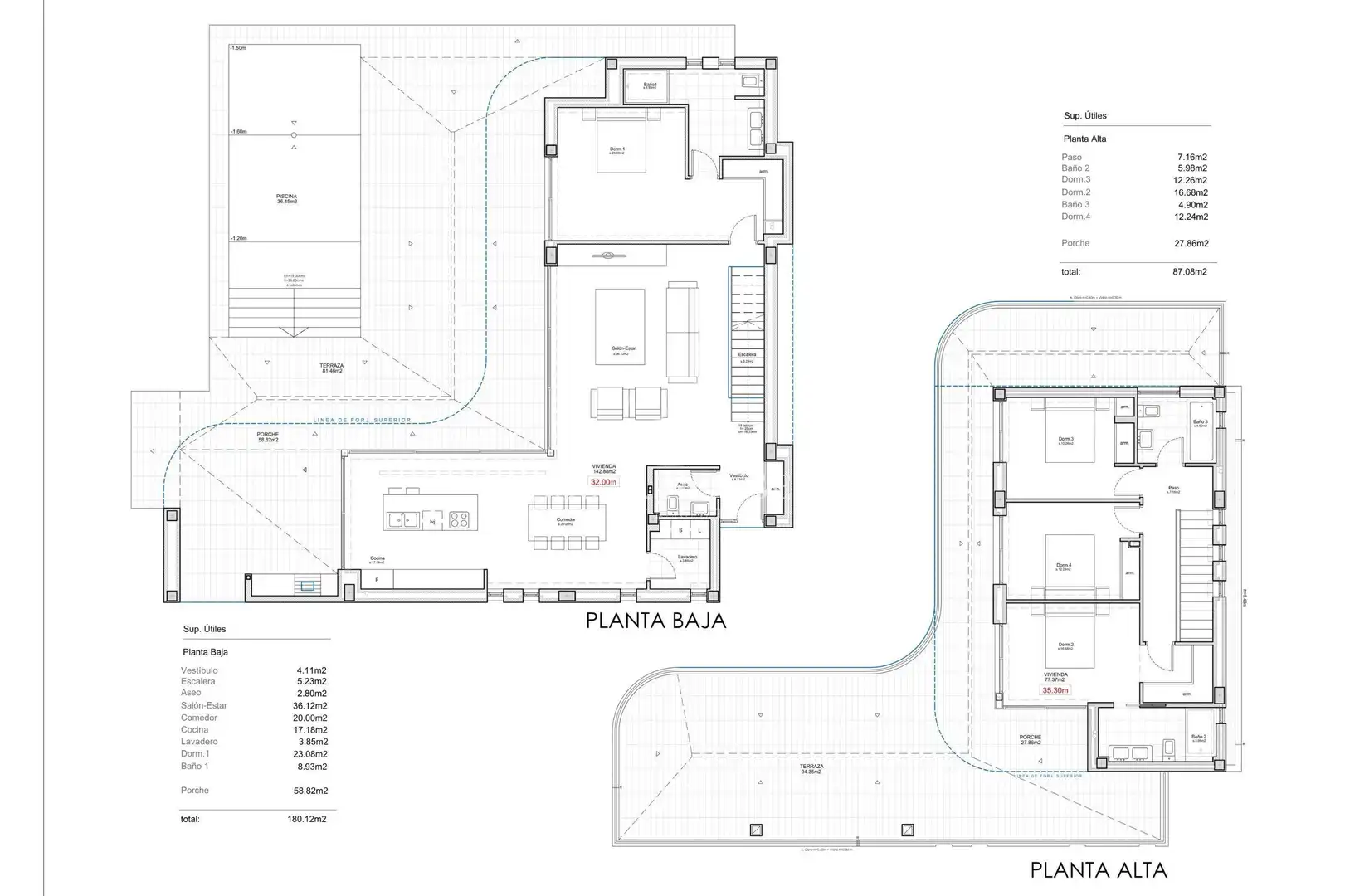 Chalet con terraza en venta en Benimeit - Tabaira, imagen 11