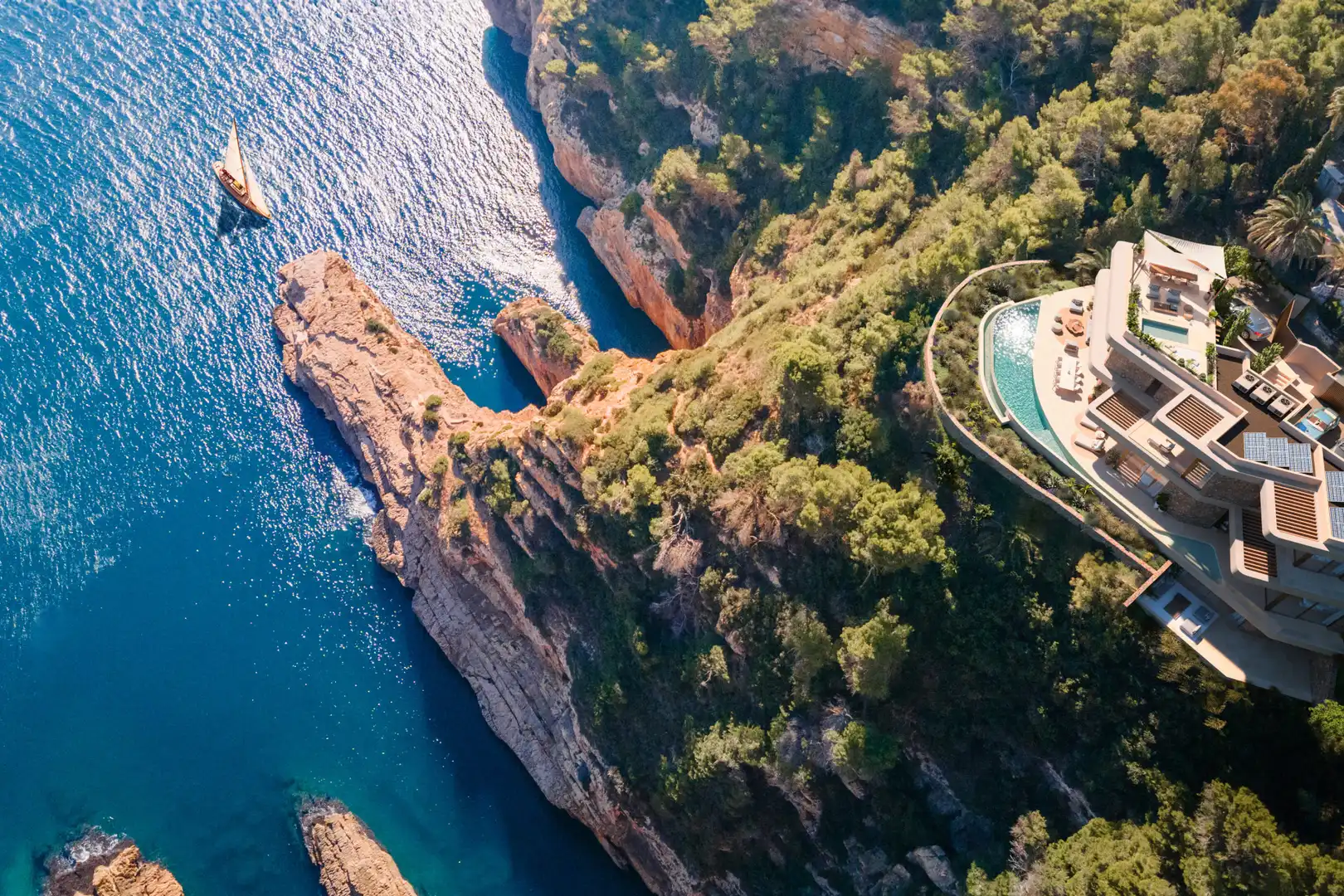 Piscina de Casa o xalet en venda en Jávea / Xàbia amb Aire condicionat, Jardí privat i Terrassa