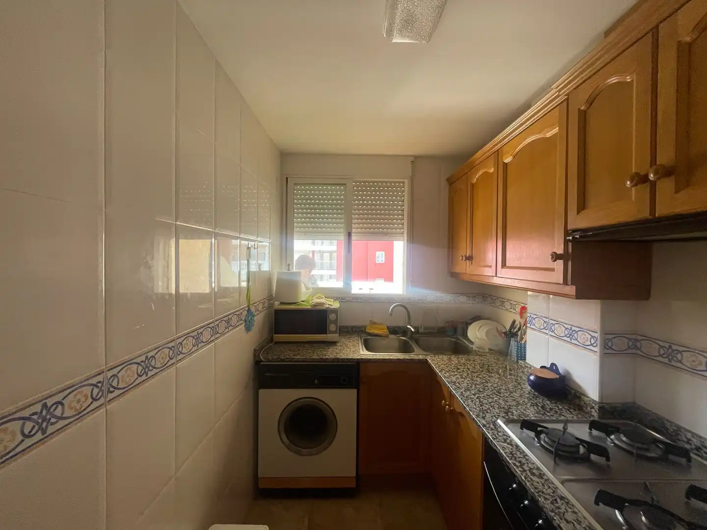 Cuina de Apartament en venda en Moncofa amb Terrassa, Traster i Moblat