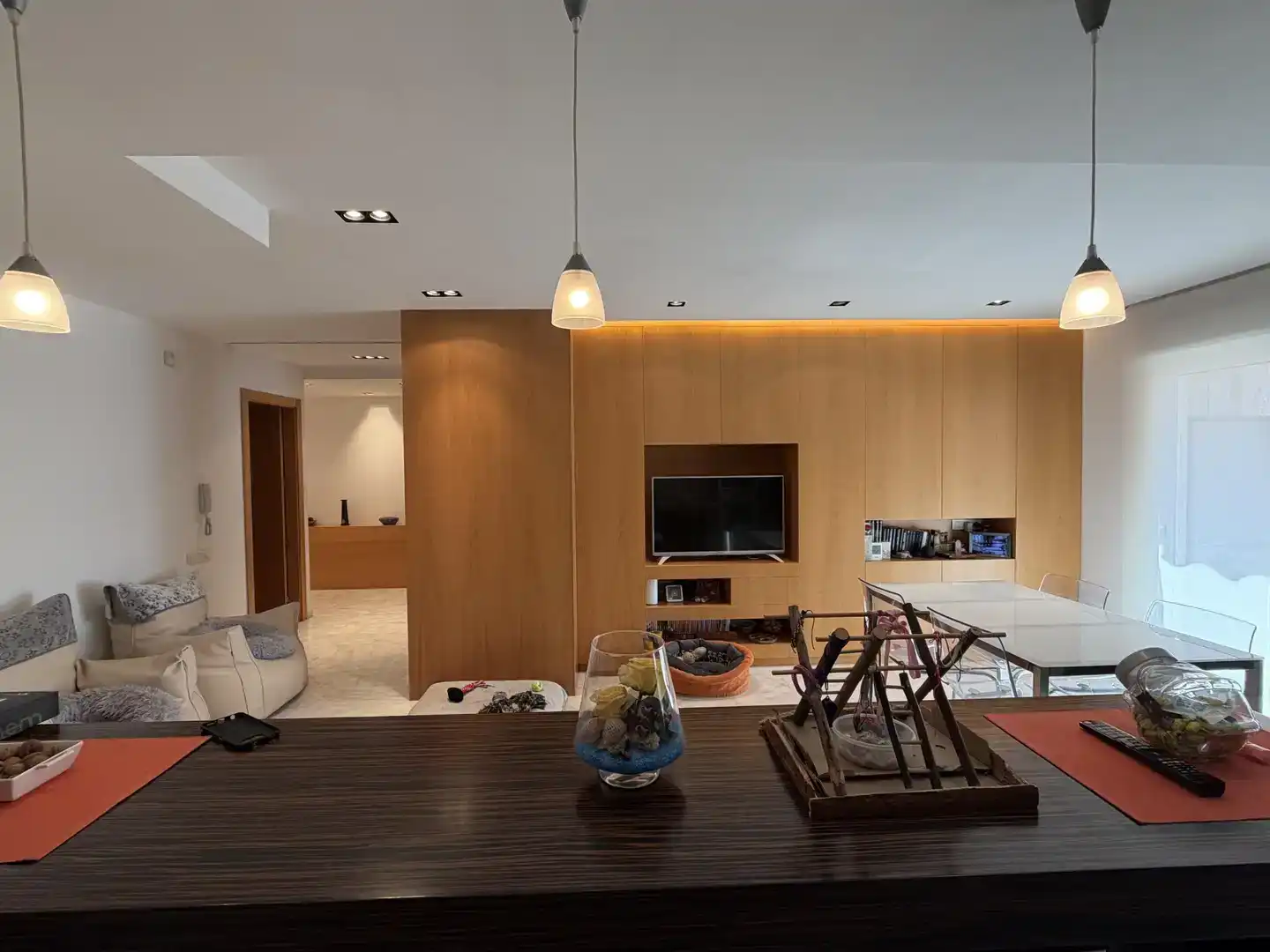 Sala d'estar de Àtic en venda en Elda amb Aire condicionat, Parquet i Traster