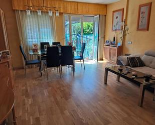 Dining room of Single-family semi-detached for sale in  Madrid Capital  with Air Conditioner, Heating and Private garden