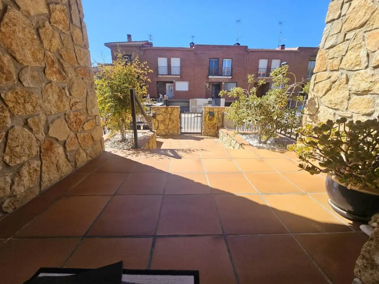 Terraza de Casa adosada en venta en Santa Maria de Palautordera con Aire acondicionado, Calefacción y Jardín privado