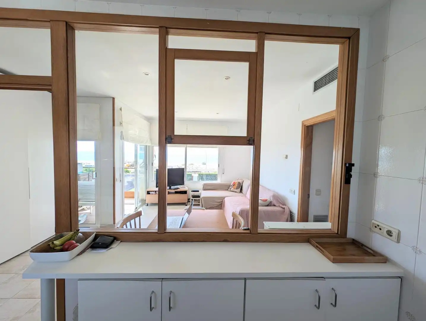 Living room of Attic for sale in Castelldefels  with Air Conditioner, Heating and Private garden