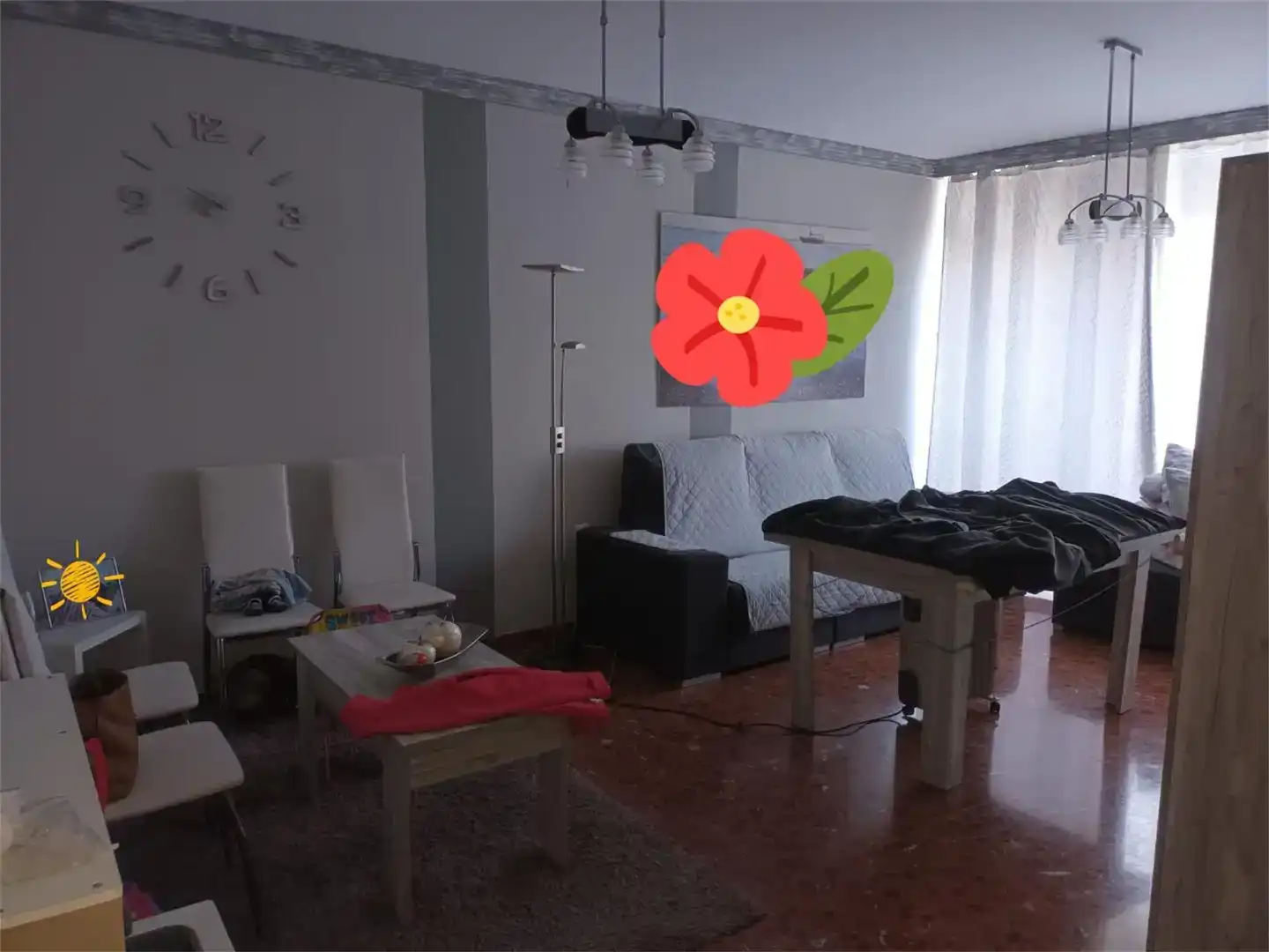 Sala de estar de Piso en venta en Doña Mencía con Aire acondicionado y Trastero