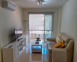 Living room of Flat to rent in  Santa Cruz de Tenerife Capital  with Air Conditioner and Balcony