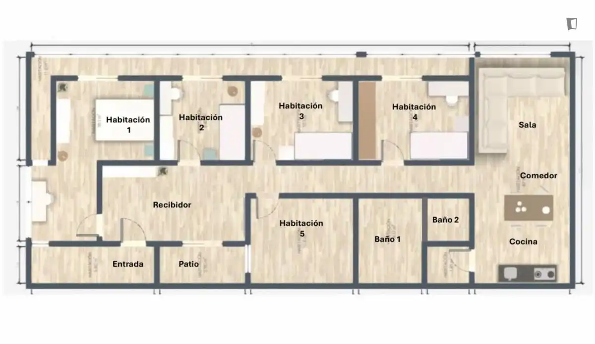 Habitació a El Cerro