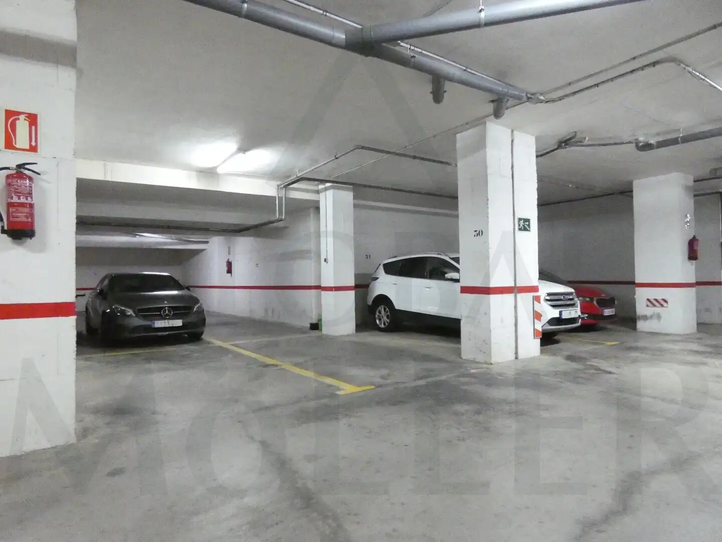 Aparcament de Apartament de lloguer en Cartagena amb Terrassa, Moblat i Forn