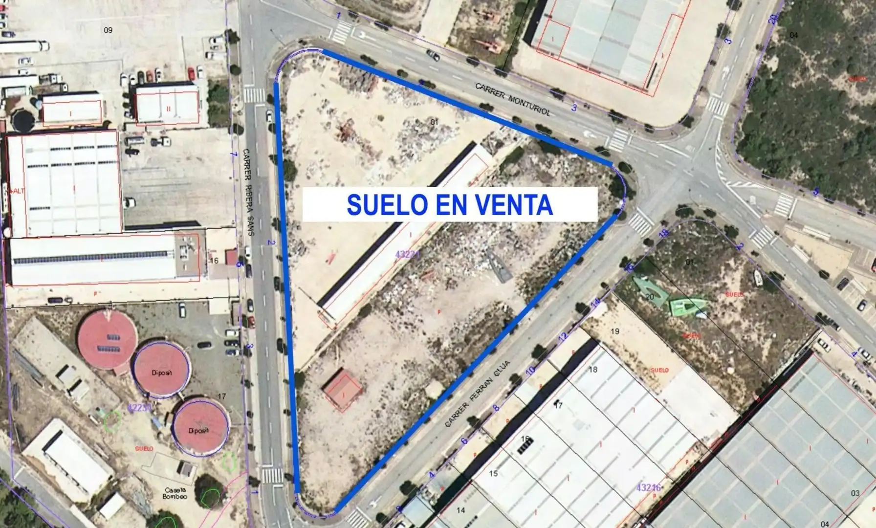 Industrial buildings for rent in L'Aldea