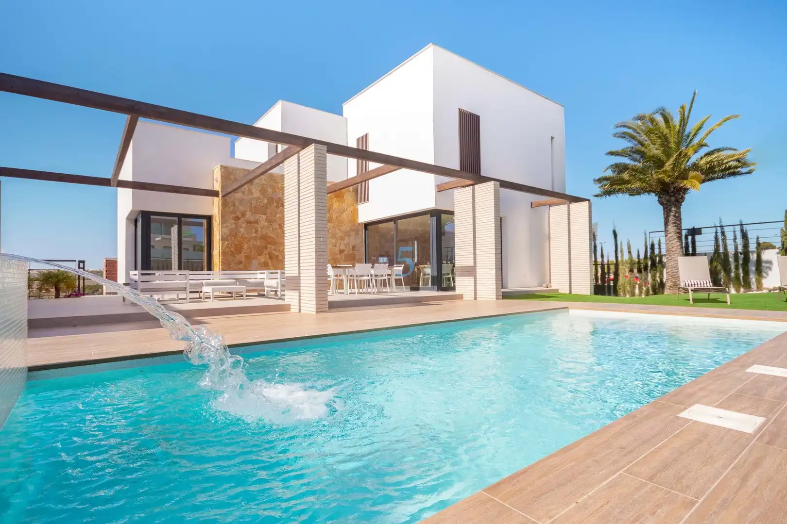 Piscina de Casa o xalet en venda en Orihuela