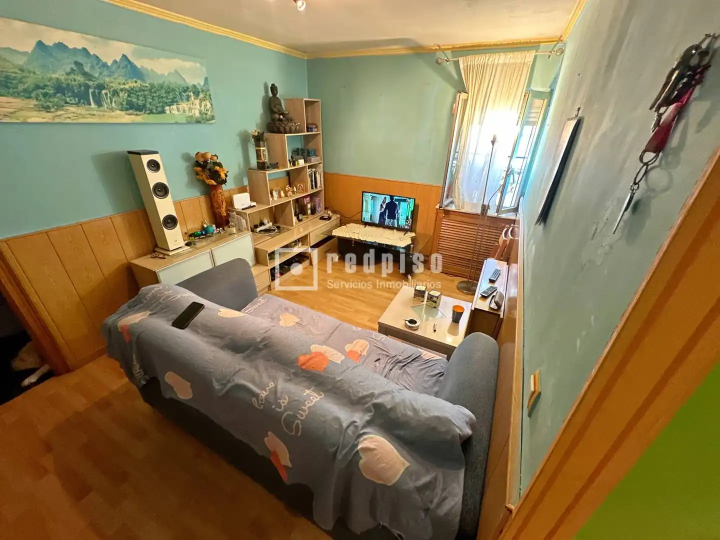 Wohnzimmer von Wohnung zum Verkauf in Madrid mit Heizung und Möbliert
