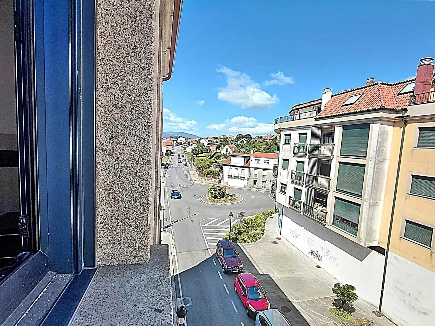 Vista exterior de Piso en venta en Rianxo con Terraza y Amueblado