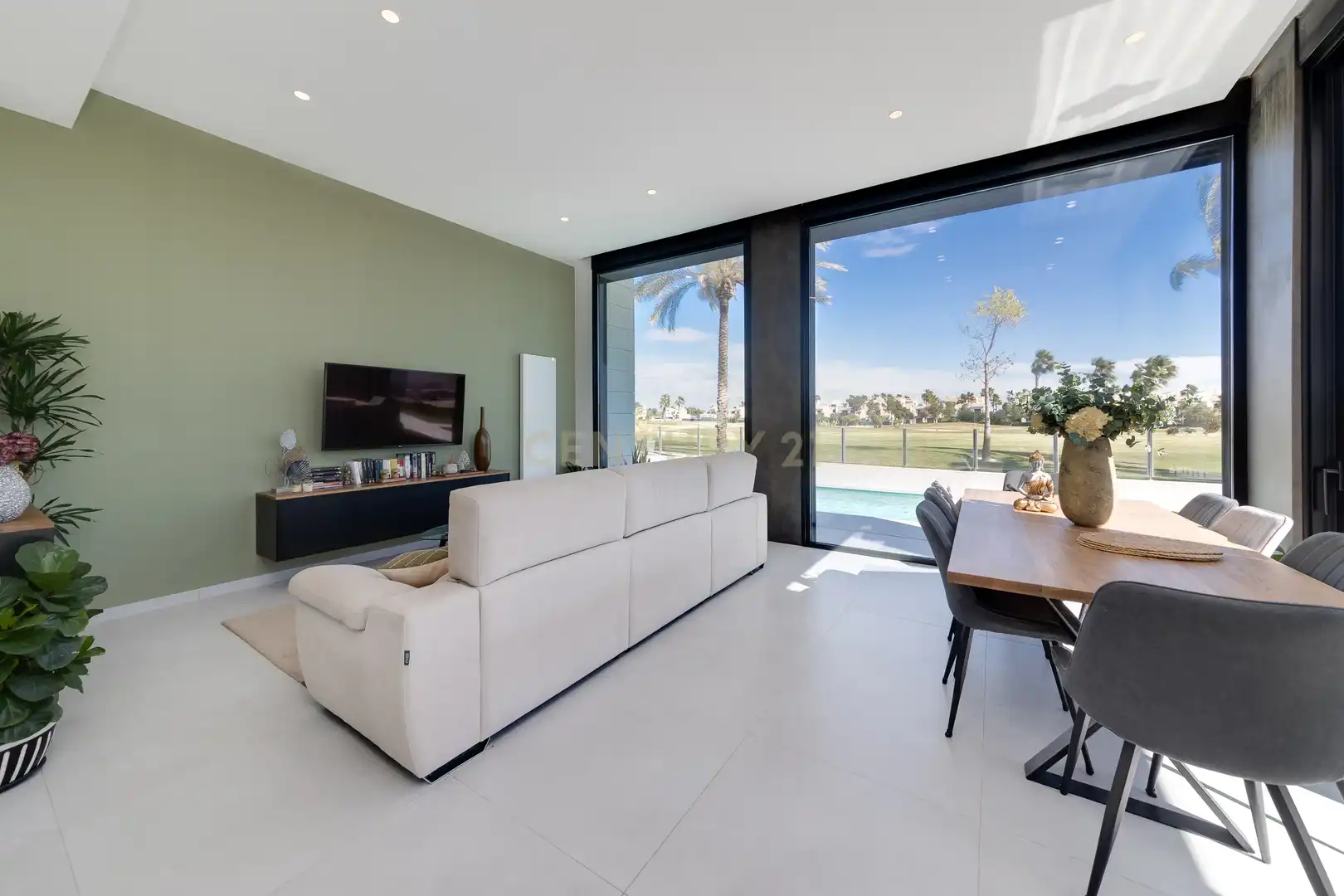 Sala de estar de Casa o chalet en venta en Pilar de la Horadada con Piscina