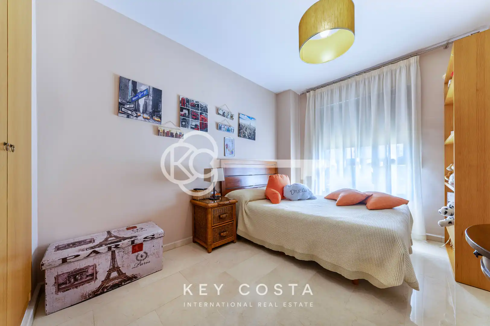 Bedroom of Flat for sale in Alicante / Alacant  with Air Conditioner, Heating and Private garden