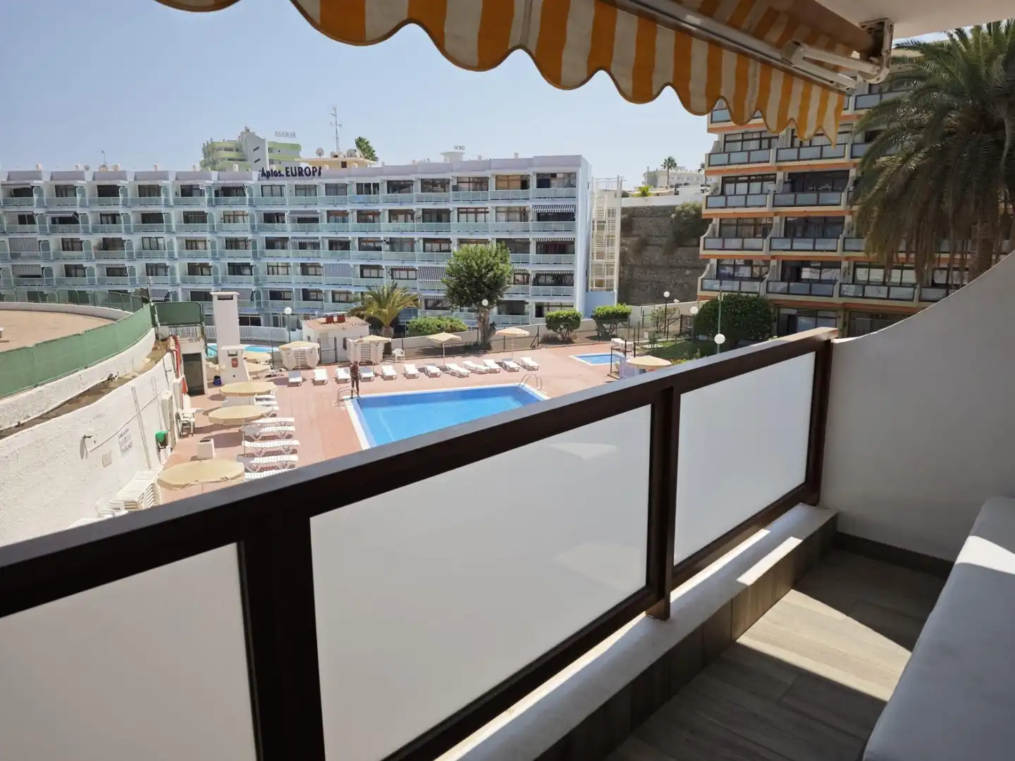 Terrace of Apartments for rent in San Bartolomé de Tirajana  with Air Conditioner, Furnished and Balcony