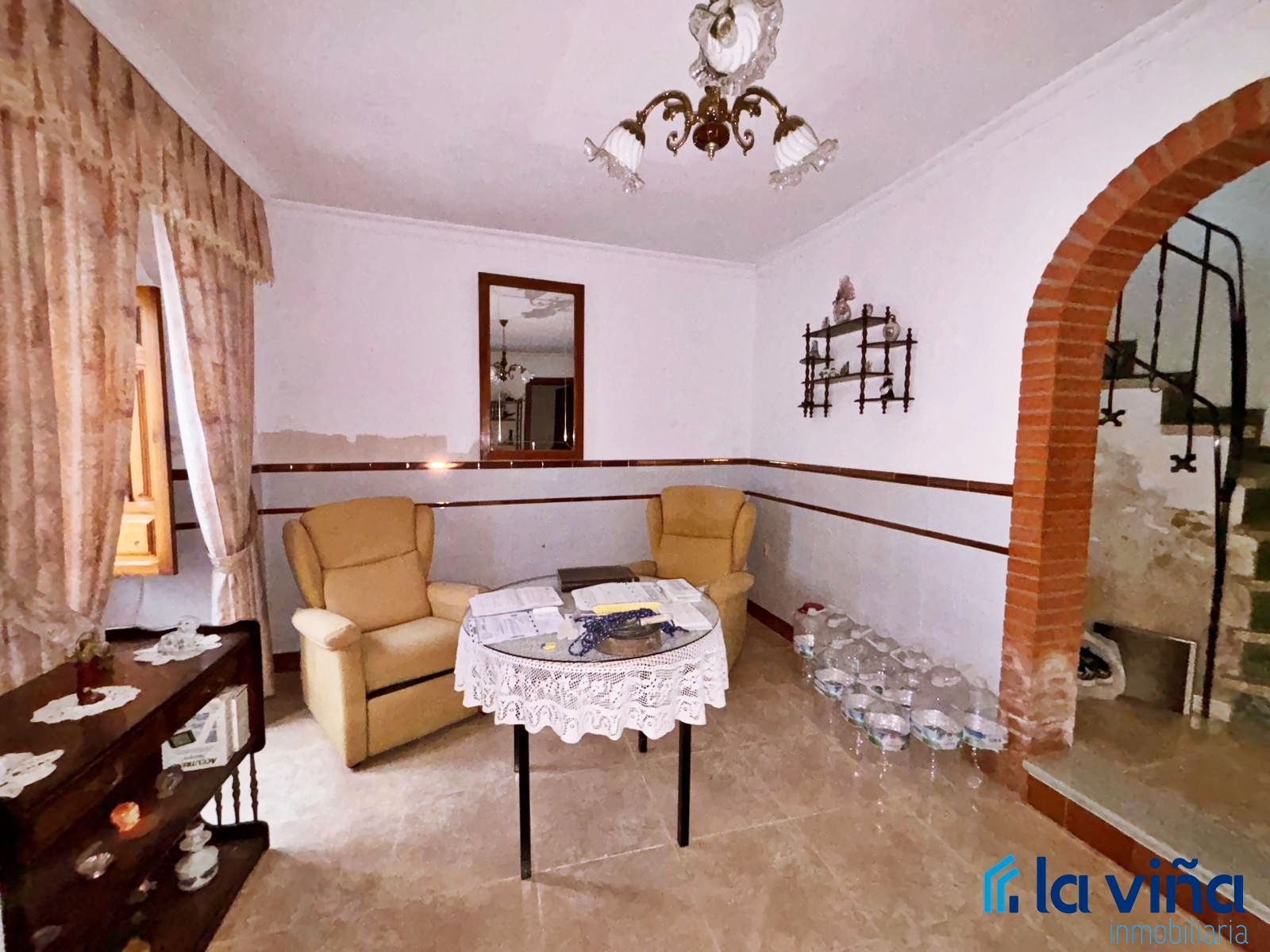 Living room of Single-family semi-detached for sale in Archidona  with Furnished and Balcony