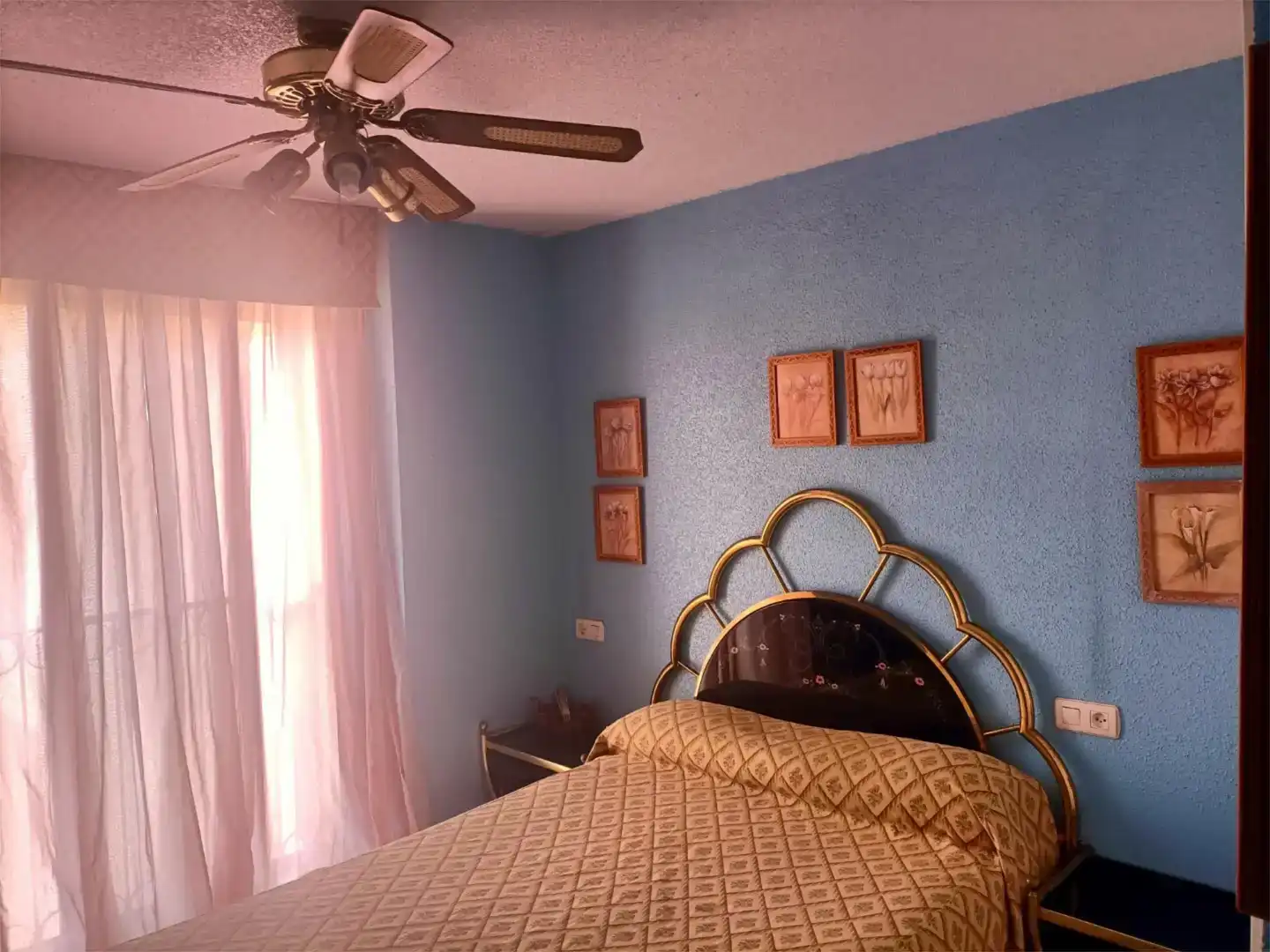 Bedroom of Apartments for rent in Mazarrón  with Air Conditioner, Parquet flooring and Swimming Pool