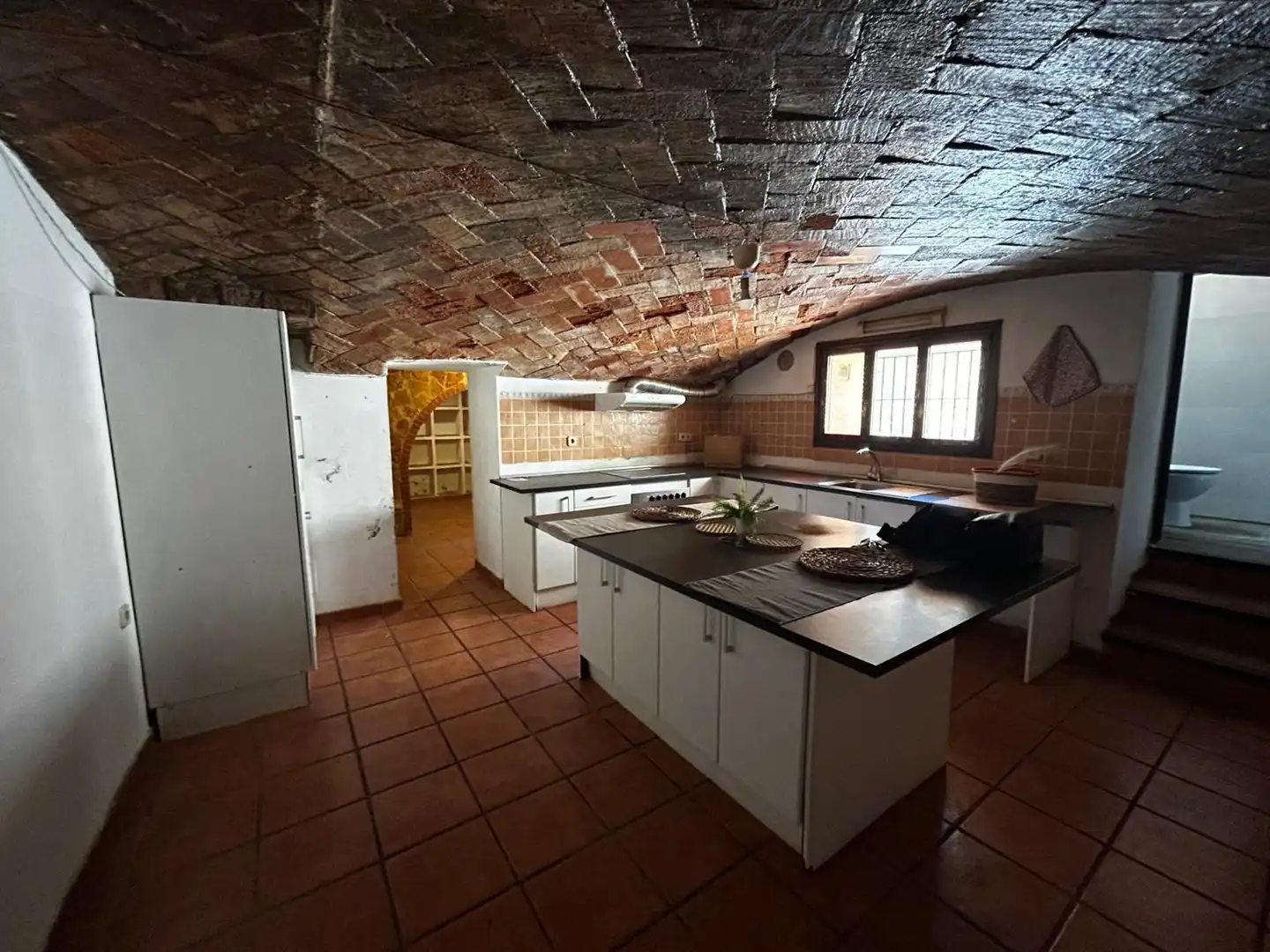 Küche von Haus oder Chalet zum Verkauf in Vacarisses mit Privatgarten, Terrasse und Abstellraum