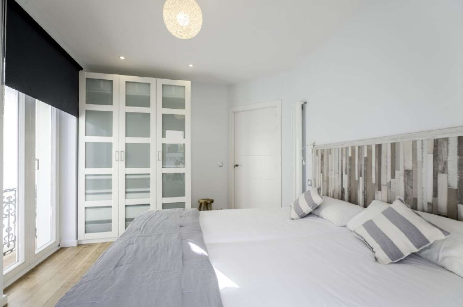 Dormitori de Apartament per a compartir en Donostia - San Sebastián  amb Aire condicionat, Terrassa i Moblat