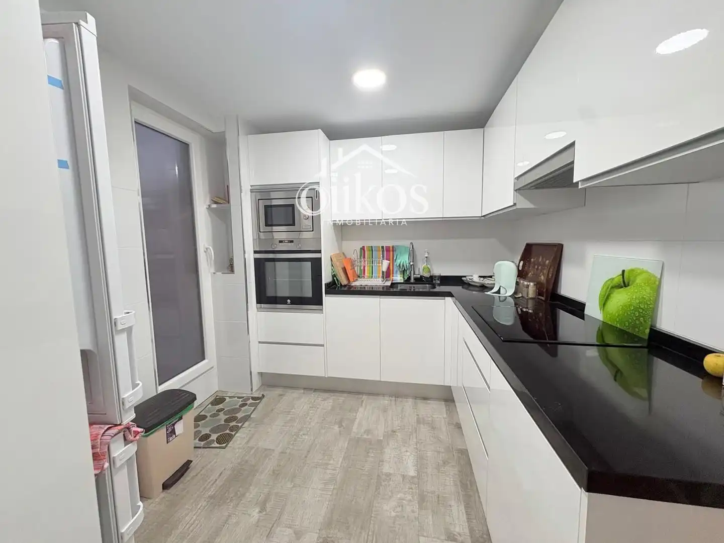 Küche von Wohnung zum Verkauf in Salamanca mit Heizung, Parkett und Balkon