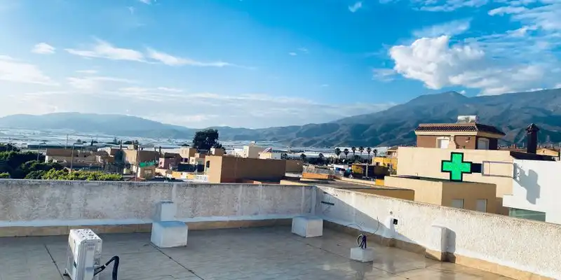 Vista exterior de Casa o chalet en venta en El Ejido con Aire acondicionado, Terraza y Trastero