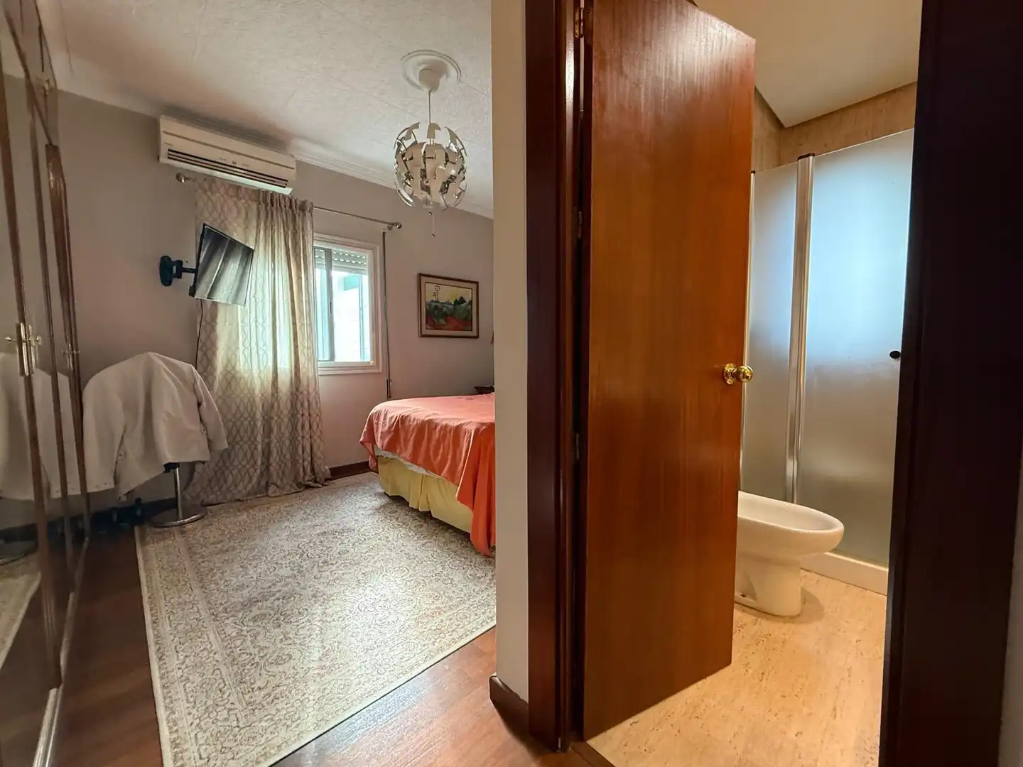 Schlafzimmer von Wohnung zum Verkauf in Jerez de la Frontera mit Klimaanlage und Terrasse