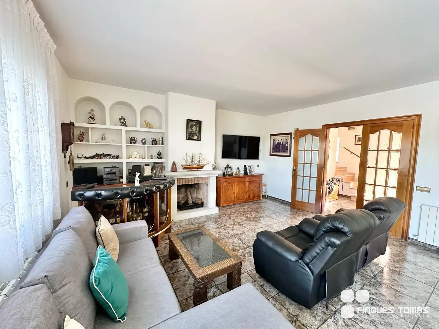 Living room of Houses for sale in Calafell  with Heating, Private garden and Terrace