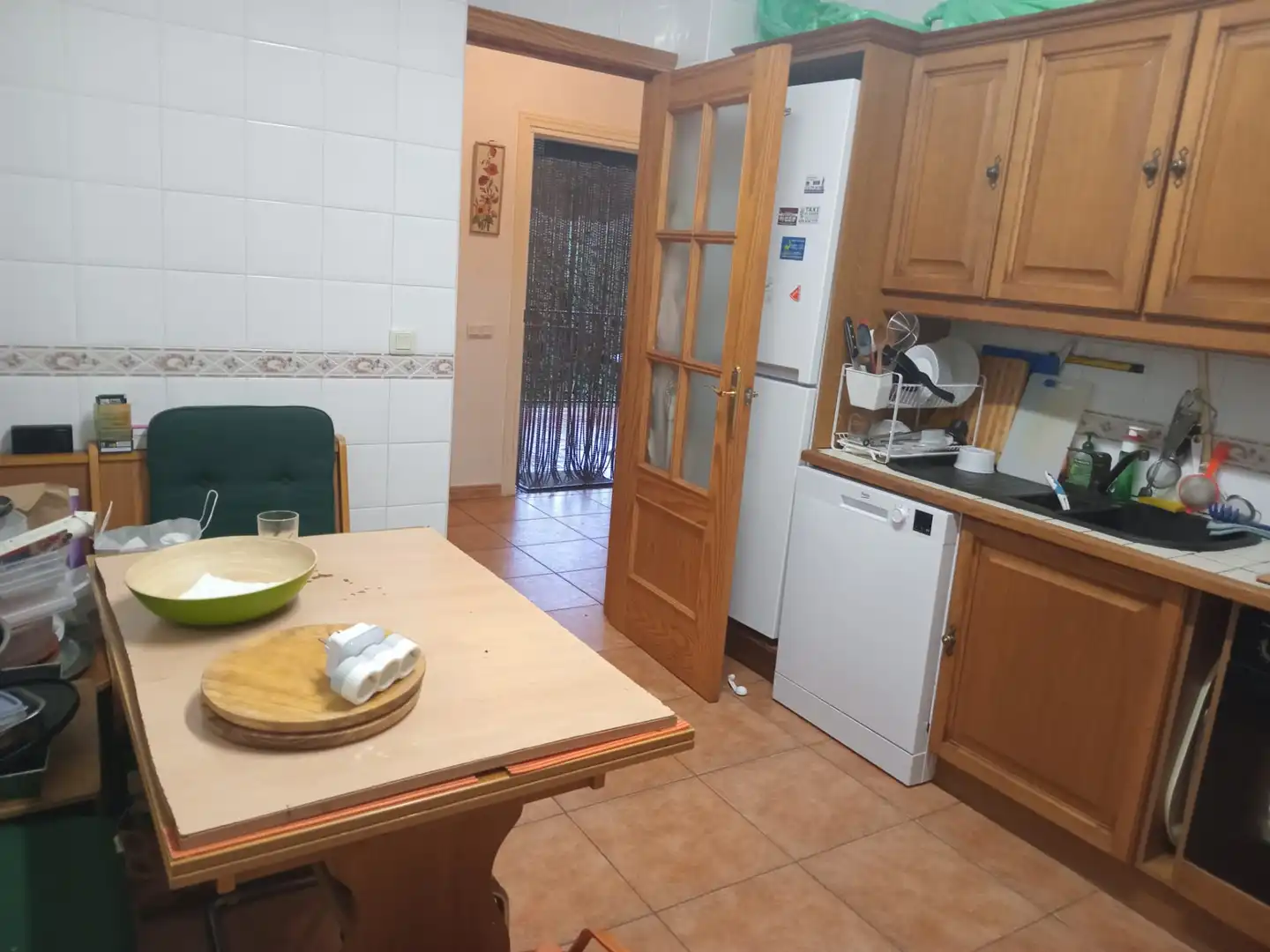Cuina de Casa o xalet en venda en El Casar amb Calefacció, Jardí privat i Terrassa