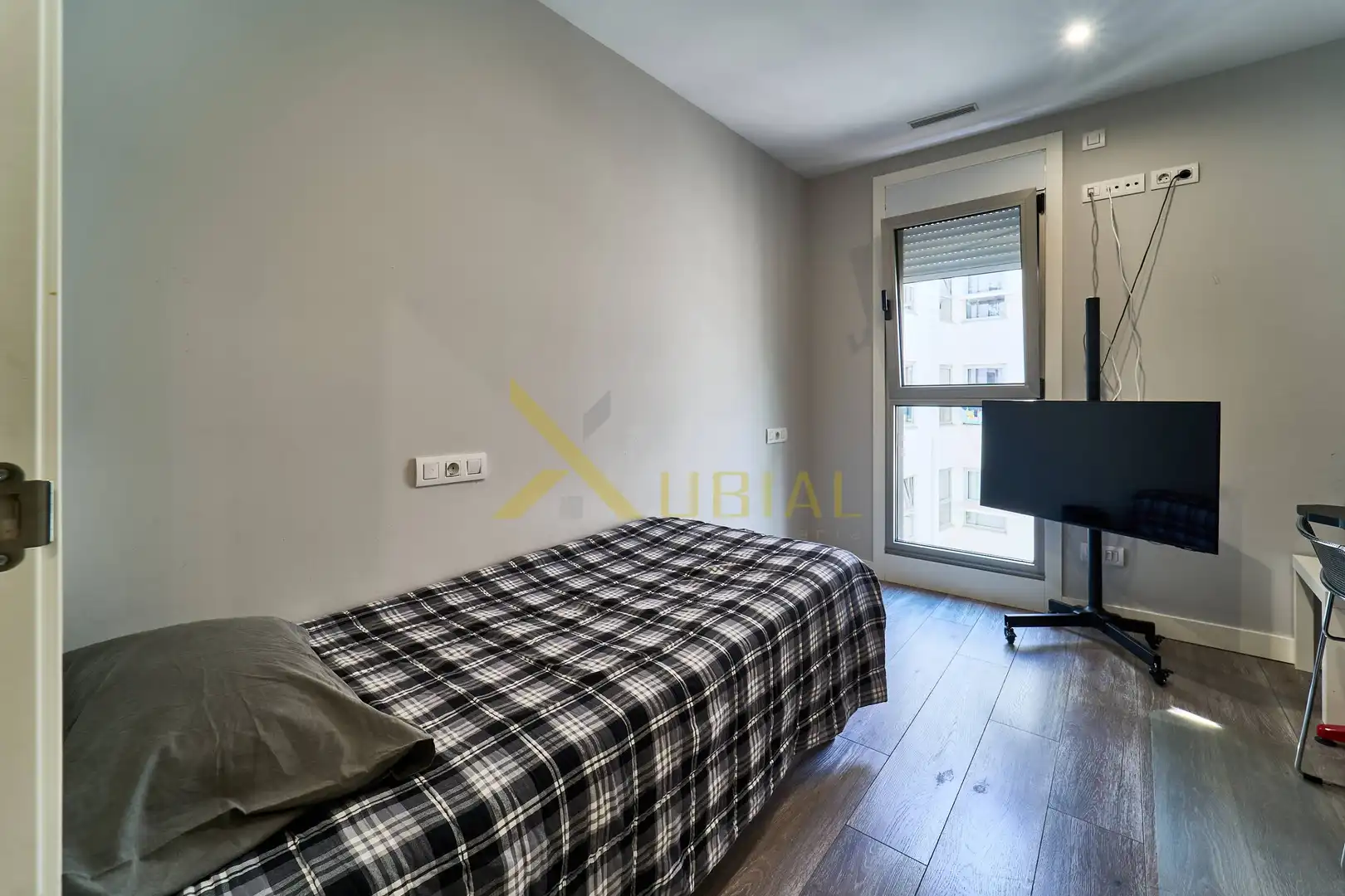 Bedroom of Flat for sale in A Coruña Capital   with Storage room, Furnished and Balcony