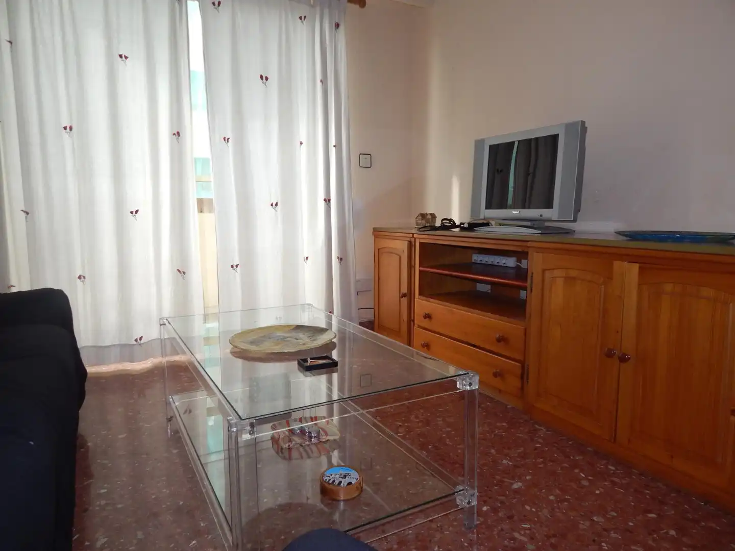 Living room of Flat for sale in Valencia  with Air Conditioner and Balcony
