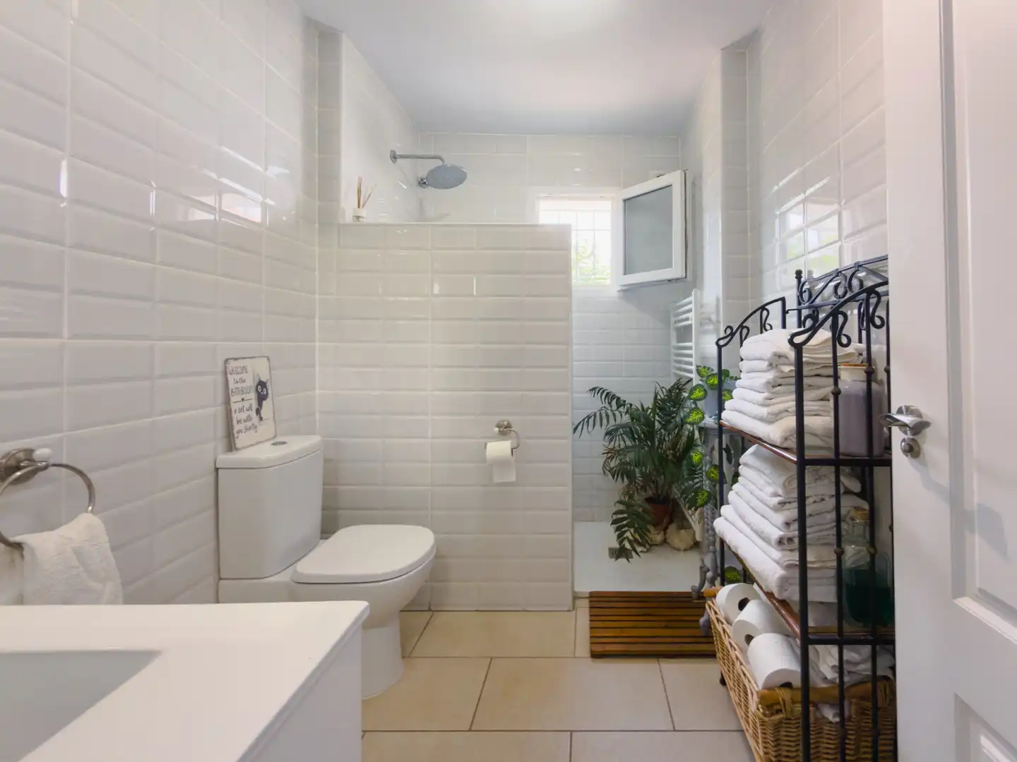 Baño de Finca rústica en venta en Coín con Aire acondicionado, Trastero y Piscina