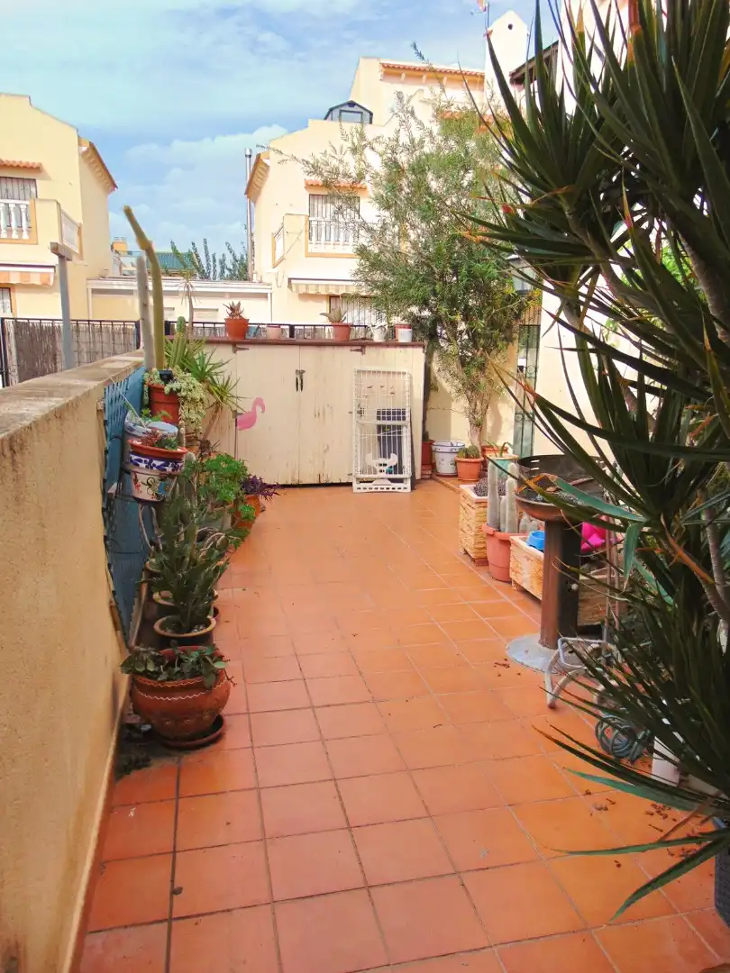 Terraza de Casa adosada en venta en El Mojón