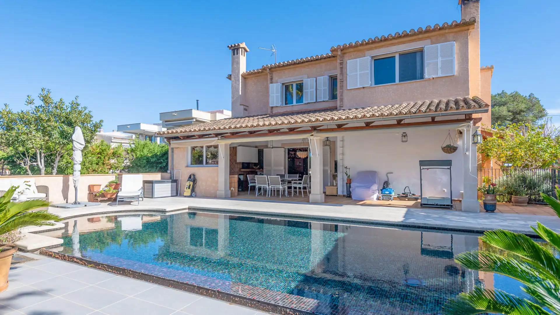 Piscina de Casa o xalet en venda en Llucmajor amb Aire condicionat, Calefacció i Terrassa