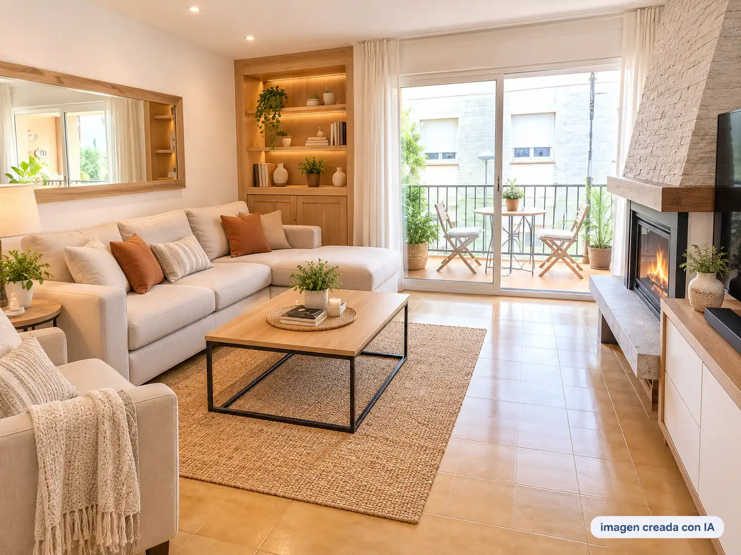 Sala de estar de Apartamento en venta en Palamós con Calefacción, Horno y TV