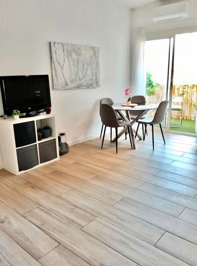 Menjador de Pis en venda en  Barcelona Capital amb Aire condicionat, Calefacció i Terrassa