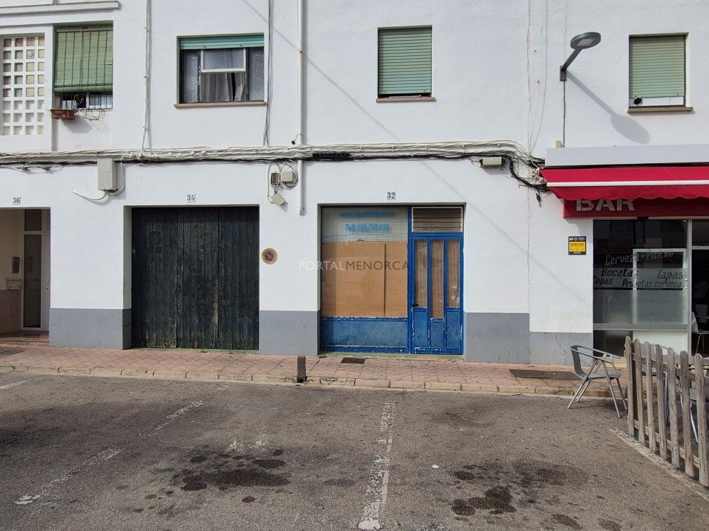 Exterior view of Garage for sale in Maó