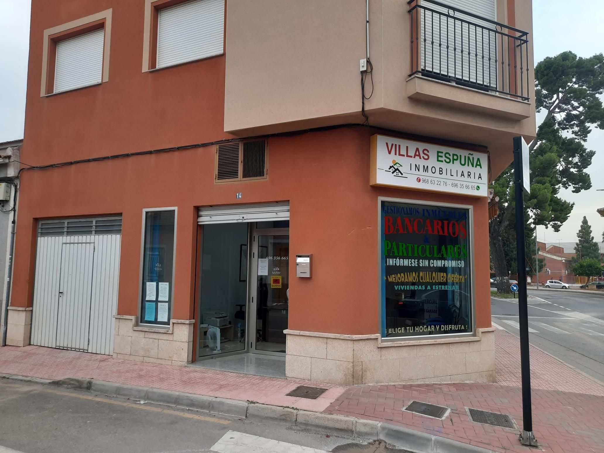 Vista exterior de Planta baixa en venda en Alhama de Murcia amb Aire condicionat