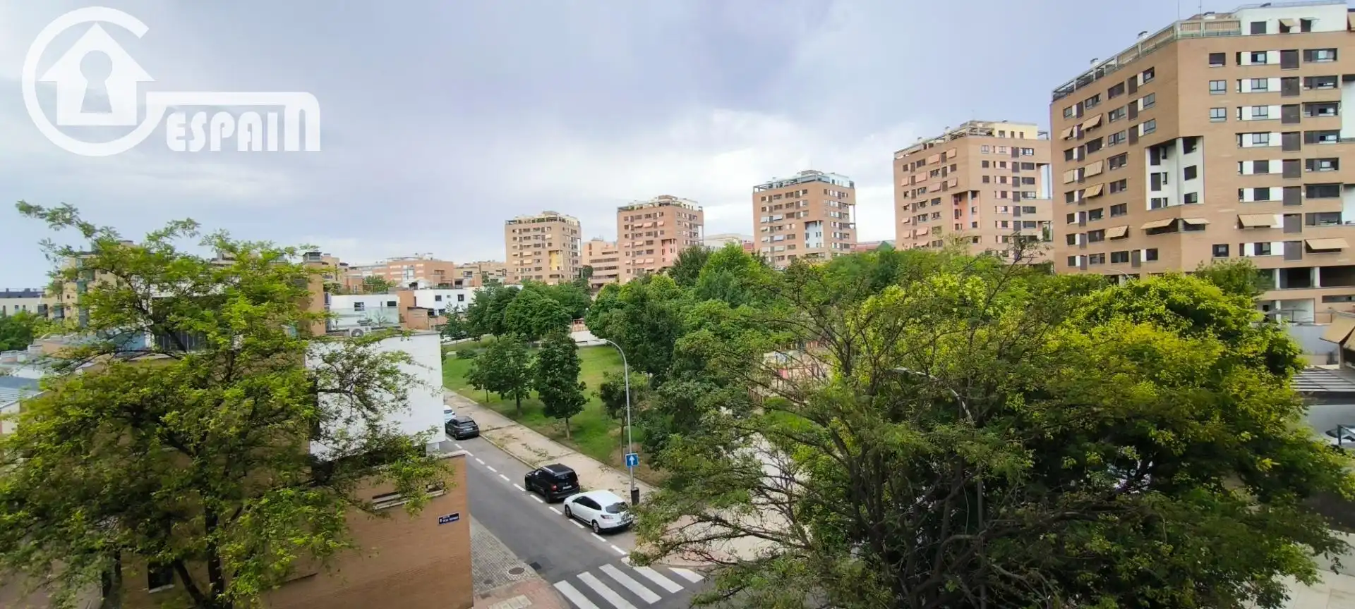 Exterior view of Flat for sale in Madrid  with Air Conditioner, Heating and Private garden