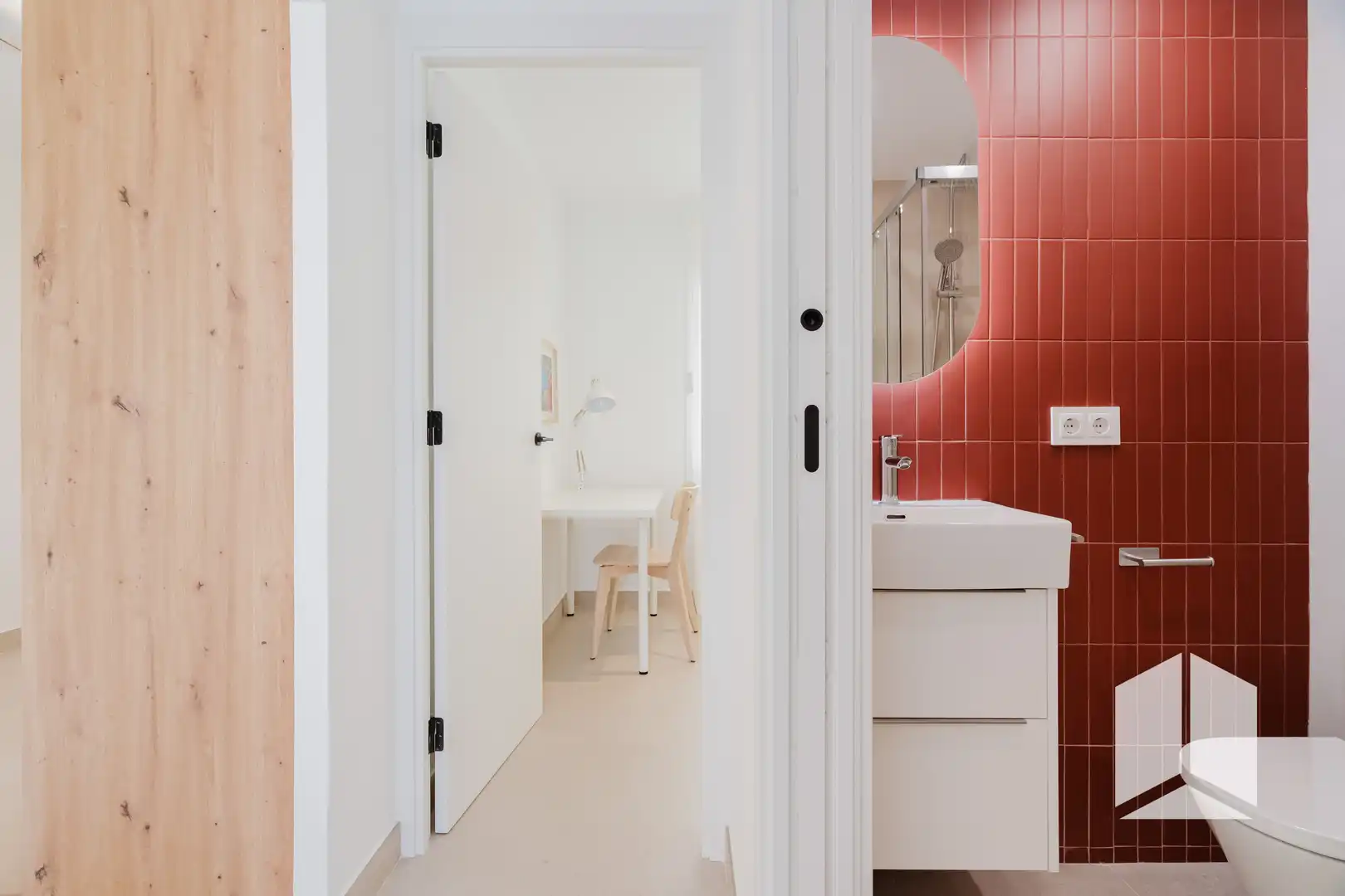 Badezimmer von Wohnung zum Verkauf in Castelldefels mit Klimaanlage, Terrasse und Schwimmbad