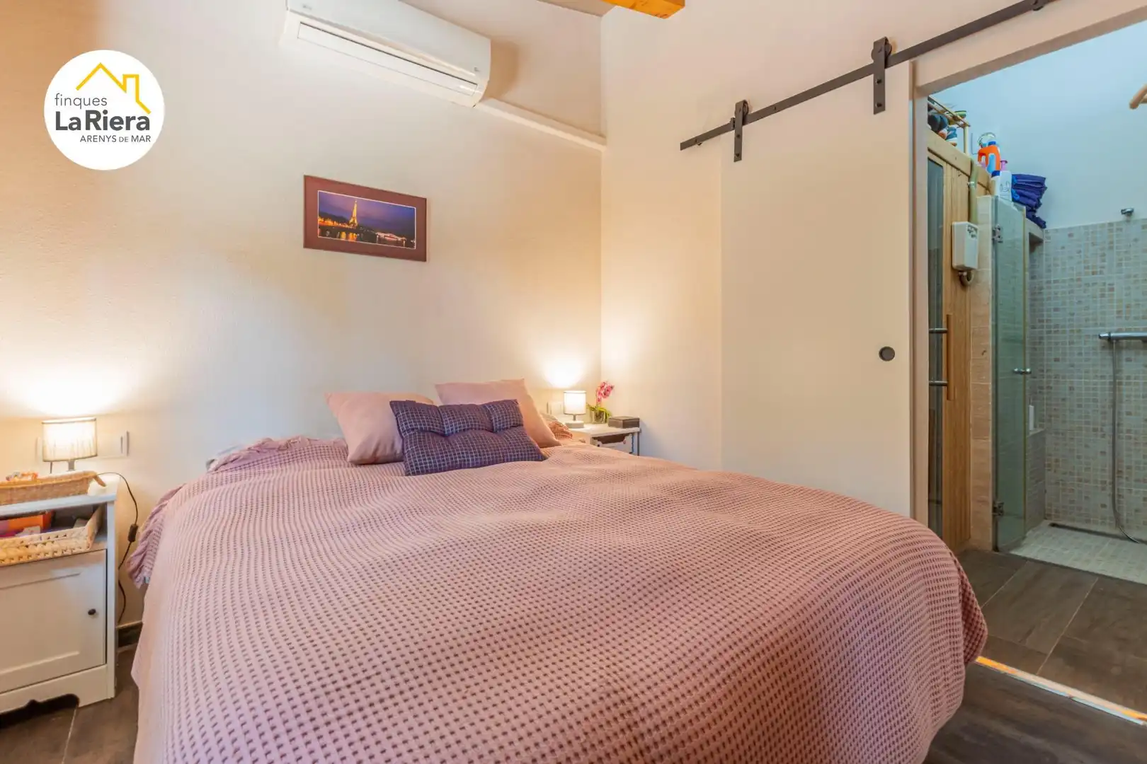 Bedroom of Houses for sale in Arenys de Munt  with Air Conditioner, Heating and Private garden