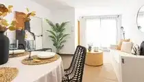 Sala d'estar de Dúplex en venda en Terrassa amb Aire condicionat, Parquet i Terrassa