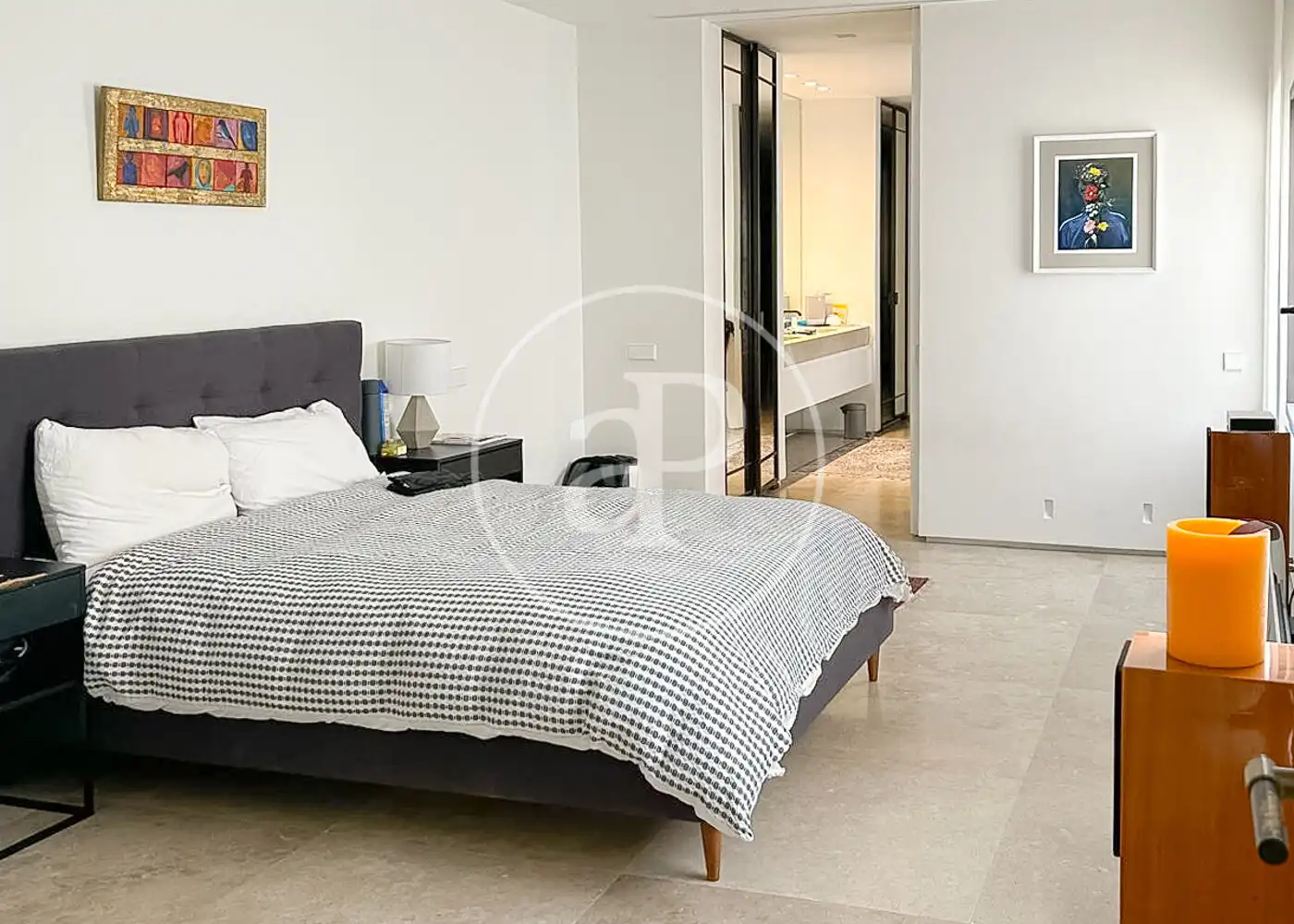 Bedroom of Attic for rent in Madrid  with Air Conditioner, Heating and Terrace