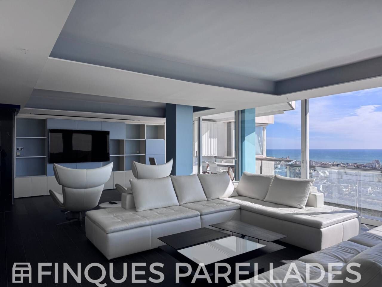 Sala d'estar de Pis en venda en Sitges amb Aire condicionat, Calefacció i Terrassa